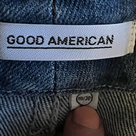 Denim pencil skirt- raw edge - Picture 3 of 4